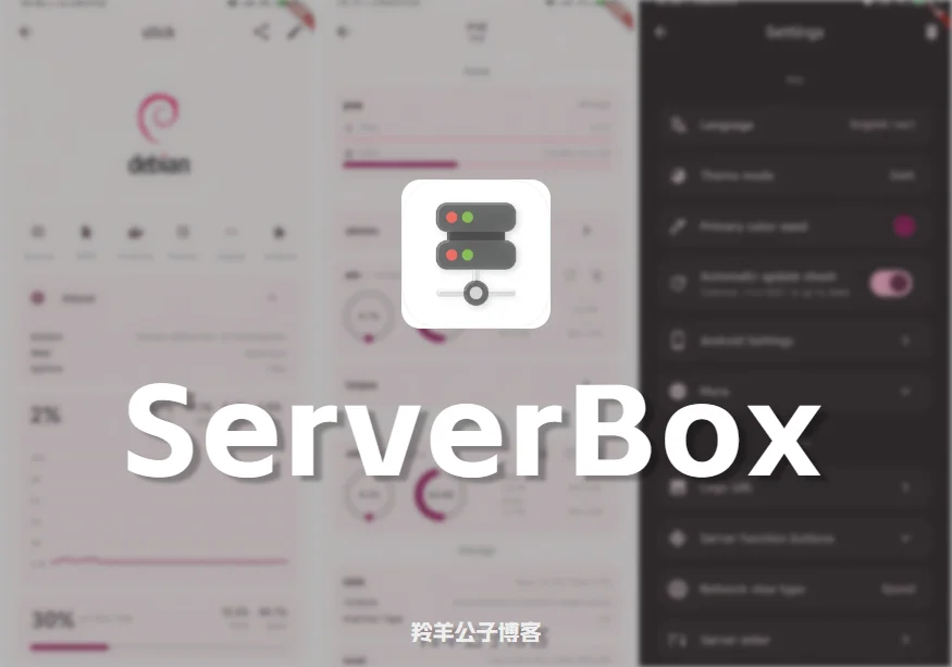 ServerBox - 推荐一款服务器状态管理及SSH客户端-羚羊公子博客